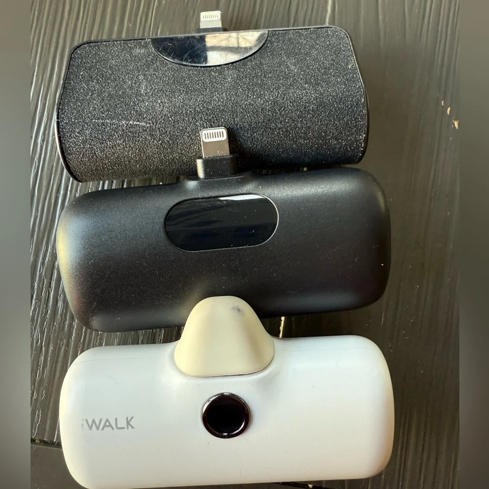 Portable iPhone chargers for iPhone 13, 11, 12 & others - 3 included 🔌💡💎